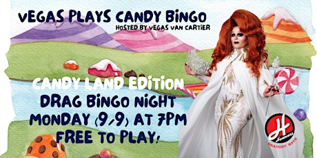 Vegas Plays Candy Bingo @ Hanovers Pflugerville