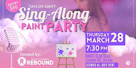 Taylor Swift  Paint Night & Sing Along Party