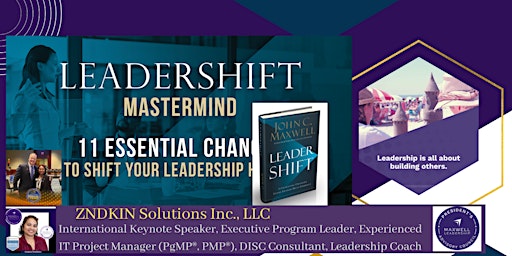 Imagem principal do evento MasterClass for  Leaders - LeaderShift ZNDKIN