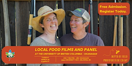 Local Food Films and Panel at UBCO