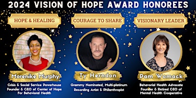 Imagem principal do evento NAMI Tennessee 2024 Vision of Hope Awards Gala