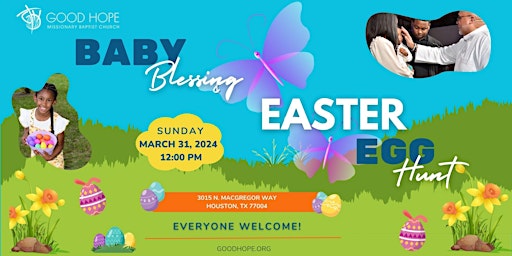 Primaire afbeelding van Easter Egg Hunt & Baby Blessing Ceremony