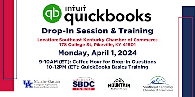 Primaire afbeelding van QuickBooks Drop-In Session & Training