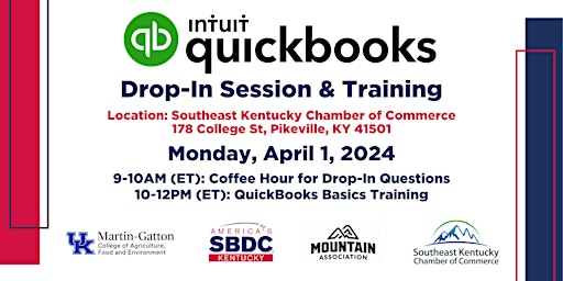 Imagen principal de QuickBooks Drop-In Session & Training