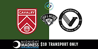 Imagen principal de TRANSPORT ONLY - Cavalry vs Vancouver