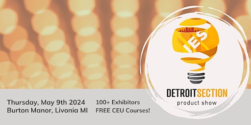 Immagine principale di 2024 IES Detroit Product Show -  Attendee Tickets 