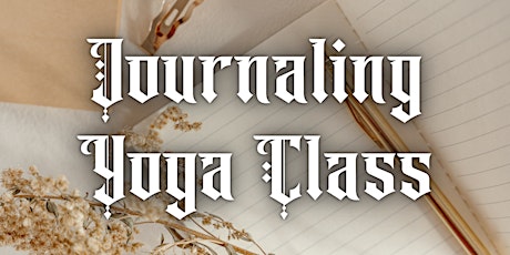 Journaling Yoga | Empty The  Mind