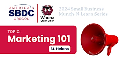 Marketing 101 - St. Helens primary image