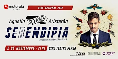 Imagen principal de SOY RADA presenta SERENDIPIA EN MENDOZA (SAB 2 NOV)