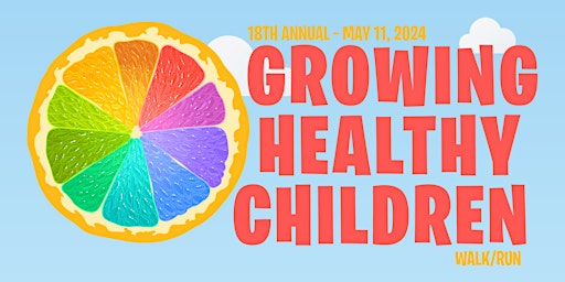 Imagem principal do evento Growing Healthy Children - *FREE* Walk/Run