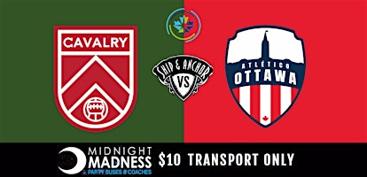 Image principale de TRANSPORT ONLY - Cavalry vs Atletico Ottawa