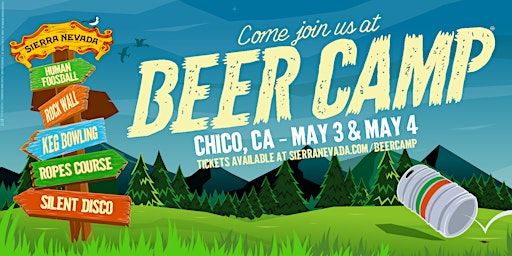Hauptbild für SOLD OUT - Sierra Nevada Beer Camp - Saturday, May 4