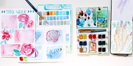 Travel journalling & watercolour - mixed media techniques - Adult Workshop primary image