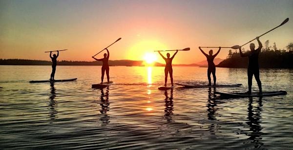 SUP Sunset Yoga - (check NEW event link for additional open class dates) SOLD OUT August 6th, 13th, 20th, 27th and Sept 3rd!