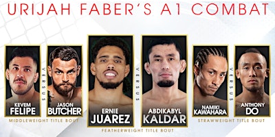 Image principale de Urijah Faber's A1 Combat #19