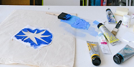 School Holiday fun with Paint and Stencils - Narooma Library primary image