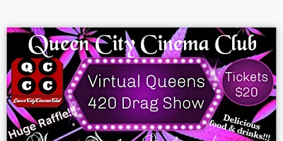 Hauptbild für Virtual Queens 420 Drag Show!!!