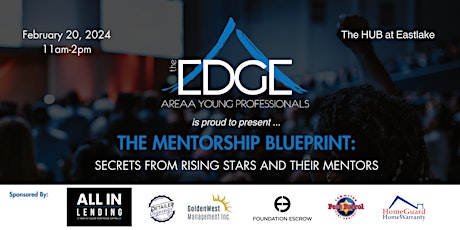 Imagem principal do evento The EDGE Presents: The Mentorship Blueprint