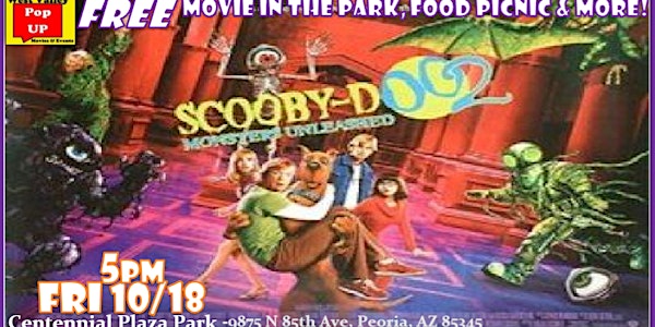 A MonsterBash Halloween Food Truck Movie Night & More! Fri 10/18 (Scooby Doo 2-Monsters Unleashed!)