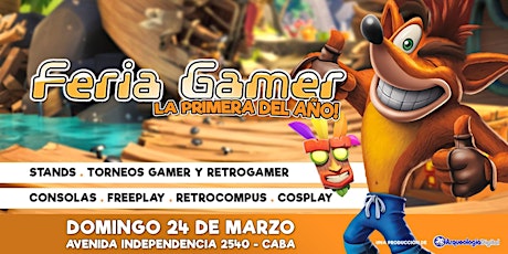 Image principale de Feria Gamer! / Evento Retrogamer # 1 - La primera del 2024!