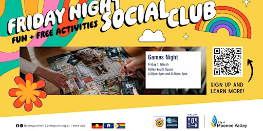 Friday Night Social Club: Games Night primary image
