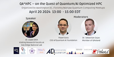 Hauptbild für QA^HPC-- on the Quest of Quantum/AI Optimized HPC