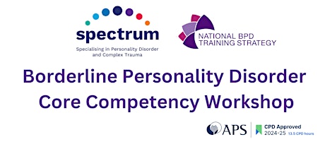 Borderline Personality Disorder (BPD) Core Competency Workshops (2 days)
