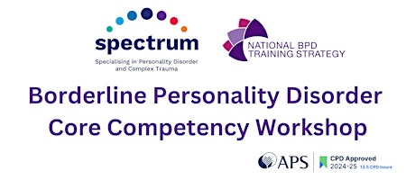 Primaire afbeelding van Borderline Personality Disorder (BPD) Core Competency Workshops (2-days)