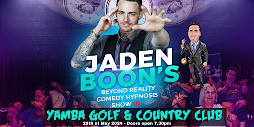 Beyond Reality - Jaden Boon's Comedy Hypnosis Show 18+ primary image