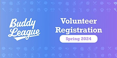 Hauptbild für Buddy League volunteer registration