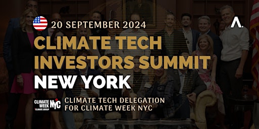 Image principale de Climate Tech Investors Summit - New York