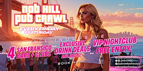 Immagine principale di NOB HILL PUB CRAWL | Friday 