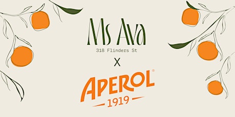 Aperol Spritz x Ms Ava Bar Activation