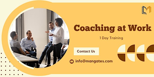 Immagine principale di Coaching at Work 1 Day Training in New York, NY on Mar 28th 2024 