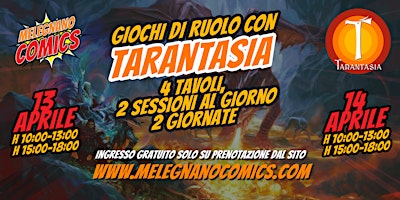Primaire afbeelding van Gioca di Ruolo e da Tavolo con Tarantasia!