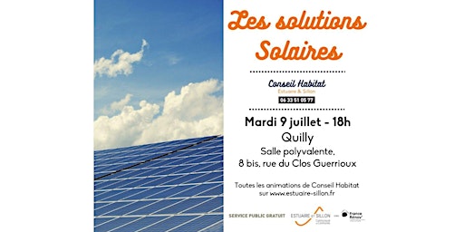 Imagem principal do evento Les solution solaires