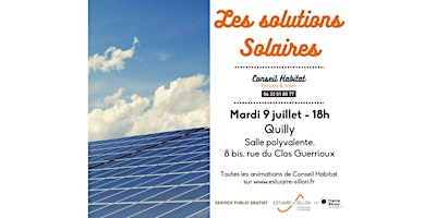 Imagem principal do evento Les solution solaires