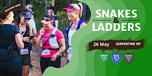 Imagen principal de **SOLD OUT** Perth Trail Series: Winter Series - Snakes N Ladders