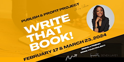 Immagine principale di Publish & Profit Project (Write That Book) 