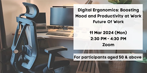 Digital Ergonomics: Boosting Mood and Productivity at Work | Future of Work primary image