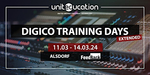 Hauptbild für Unit(Ed)ucation Days: DiGiCo & KLANG Trainings (Alsdorf)