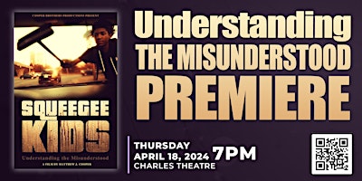 Imagem principal do evento Understanding the Misunderstood Premiere