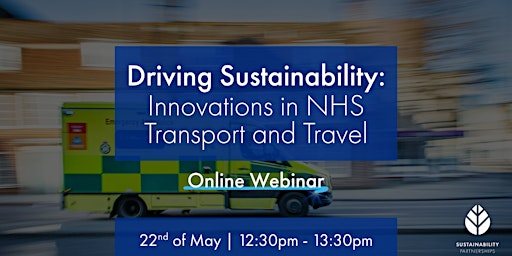 Driving Sustainability: Innovations in NHS Transport and Travel  primärbild
