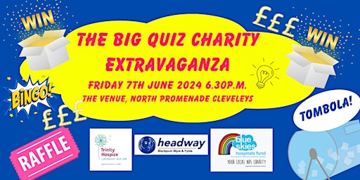 Immagine principale di THE BIG QUIZ CHARITY EXTRAVAGANZA 