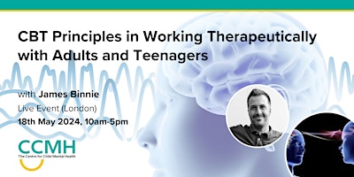 Imagem principal do evento CBT Principles in Working Therapeutically with Adults and Teenagers