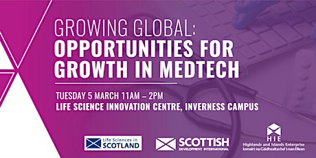 Growing Global: Opportunities for Growth in MedTech primary image