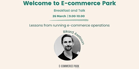 Primaire afbeelding van Lessons from running e-commerce operations