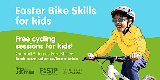 Imagem principal do evento Cycling skills for new and experienced riders - St James Park