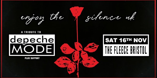 Imagem principal do evento Enjoy The Silence UK (A Tribute To Depeche Mode)