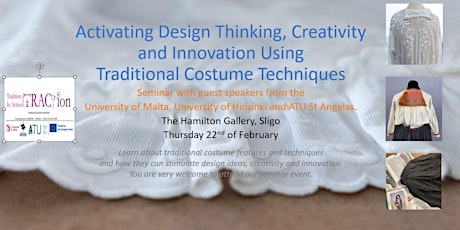 Activating Design & Creative Thinking using Traditional Costume Techniques primary image